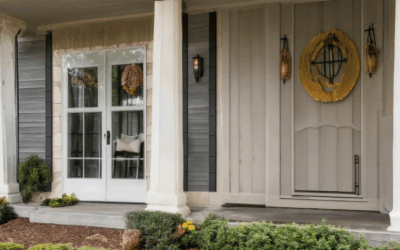 Transform Your Front Porch into a Welcoming and Attractive Space with DIY Concrete Column Makeover on a Budget