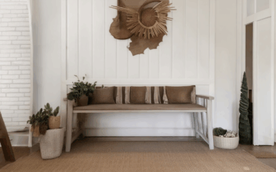 Trending Modern Farmhouse Entryway Decor Ideas: Stylish Bench and Table Decorations for Your Home